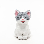 コルクのサバ白子猫