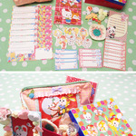 豪華ＳＥＴ！写真全部☆レトログッツＭＩポーチＢＯＸ文具等
