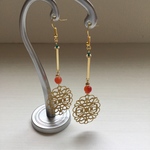 秋色ピアス