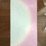 はぎれ 正絹 ぼかし染め 藤紫薄ピンクぼかし