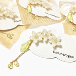 【再販24】白いお花のイヤーカフ