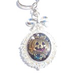Halloween！かぼちゃの樹脂キーホルダー