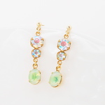 Vintage Green Sabrinaピアス