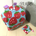 pipikyo103様専用ページ  いちご ブルー(水色リボン)