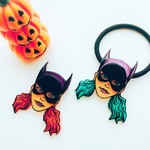 BATgirlブローチorヘアゴム