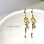 mini♡小さなスティックピアス❁イヤリング♡