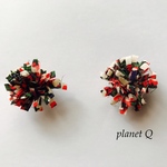 フラワーピアス