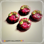 【送料無料】再販 ラズベリーソースのハロウィンケーキ