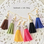 激安★送料無料【大人気！秋色】タッセルピアス