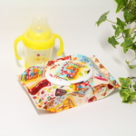minakonomi様ご購入専用　特注 サイズ変更　レトロ　駄菓子　ラムネ　チョコ  バンビ　ウェットシートポーチ　除菌　離乳食　出産祝い　ラミネート
