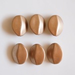 IMPORT【6個】ツイストオーバルビーズ＊アクリル製
