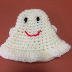 ハロウィン オバケアクリルたわし