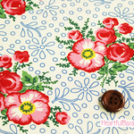 USAコットン moda Merry Go Round アイボリー 生地 布 花柄
