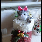 ＊Xmas　ブーツ　inねこちゃん＊