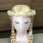 花かんむり プリザーブドフラワー かすみ草 オフホワイト