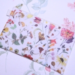 ☆Floral Eve☆ラミネートぺたんこポーチ