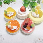 ケーキのマグネット5個セット