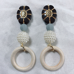 アンティークロング×ウッドアクセサリー