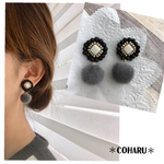 再販☺︎秋冬♡2way〜ふっくらビーズ刺繍とフェイクファー