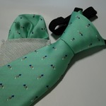 ネクタイ キッズ チーフ セット