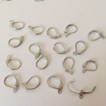20個10ペア★フレンチフックピアス★シルバー★ピアス★大ぶり★ハンドメイド