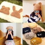 専用▼モケモケニット帽▼ワンちゃんver.