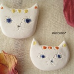 milkyねこ＊ブローチ