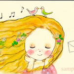 【chococooeさま専用ページ】可愛い直筆似顔絵♡水彩イラスト