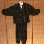 【送料込】着物リメイク お洒落作務衣