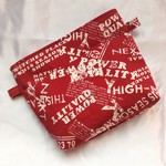 赤色のかっこいい！バッグインポケット＆移動ポケット