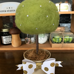 【ポンポンモンスター様専用】羊毛フェルトで作ったトピアリー オブジェ インテリア 観葉植物