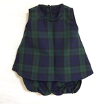 ブラックウォッチ ワンピース かぼちゃパンツ ハンドメイドマーケット Minne