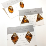 autumn×べっ甲ビジュー☆イヤリング・ピアス