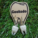 Goohaピアス　歯のピアス（P-4）寓歯堂オリジナル ラッキートゥース lucky tooth