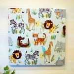 子ども部屋におすすめ♪　動物たちのファブリックパネル 