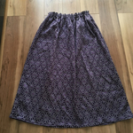 羽織リメイクロングスカート