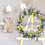 【i様専用】約19cm/イモーテルのこんぺいとうbabyリース【オーダー品】