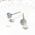 雨上がりのまあるい雫　4mm サージカルステンレス316L  輝くサンシャインシルバー
