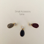 ジルコニア×冬の花びら