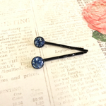 シェルパウダーのヘアピン［2個ｾｯﾄ］