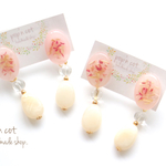 [再再販]  キャンディーピアス pink