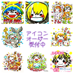 アイコン用 似顔絵オーダー