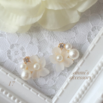 【17】ドイツ製フラワー カリテラ♡* モチーフ♡ピアス＊イヤリング