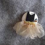 ドレスのブローチ_#127_formal dress brooch