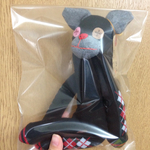 mozeconoha様専用 かみかみ期 9/15まで50%off　靴下ワンコ ソックスドッグ No.13 黒チワワ ソックスモンキー