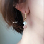 twins フレンチフックピアス     