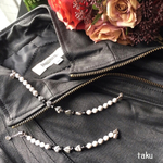 再販！ペアも可♪Feel This Moment！ゼブラジャスパーのブレスレット！