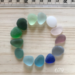 天然シーグラス　679 グラデーション