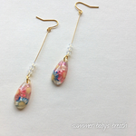 SALE・送料無理♡スターフラワーのしずく＊ピアス・イヤリング