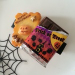 ハロウィン板チョコ＆クッキークリップ